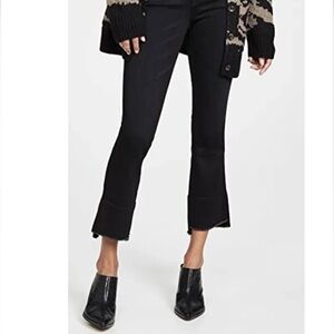 AYR The Shade jean in DARK WASH BLACK SIZE 26